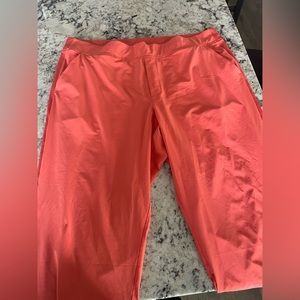 Athleta Brooklyn ankle pants, orange, size 18